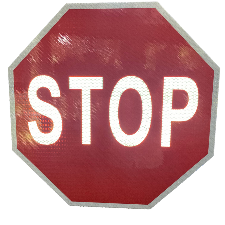 SOLAR LED STOP SIGNS