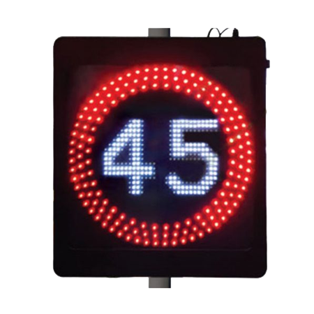 SOLAR VARIABLE SPEED LIMIT SIGN