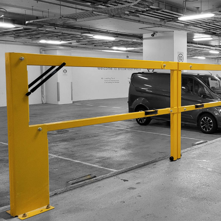 Loading dock barriers