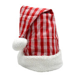 Red palaka adult santa hat
