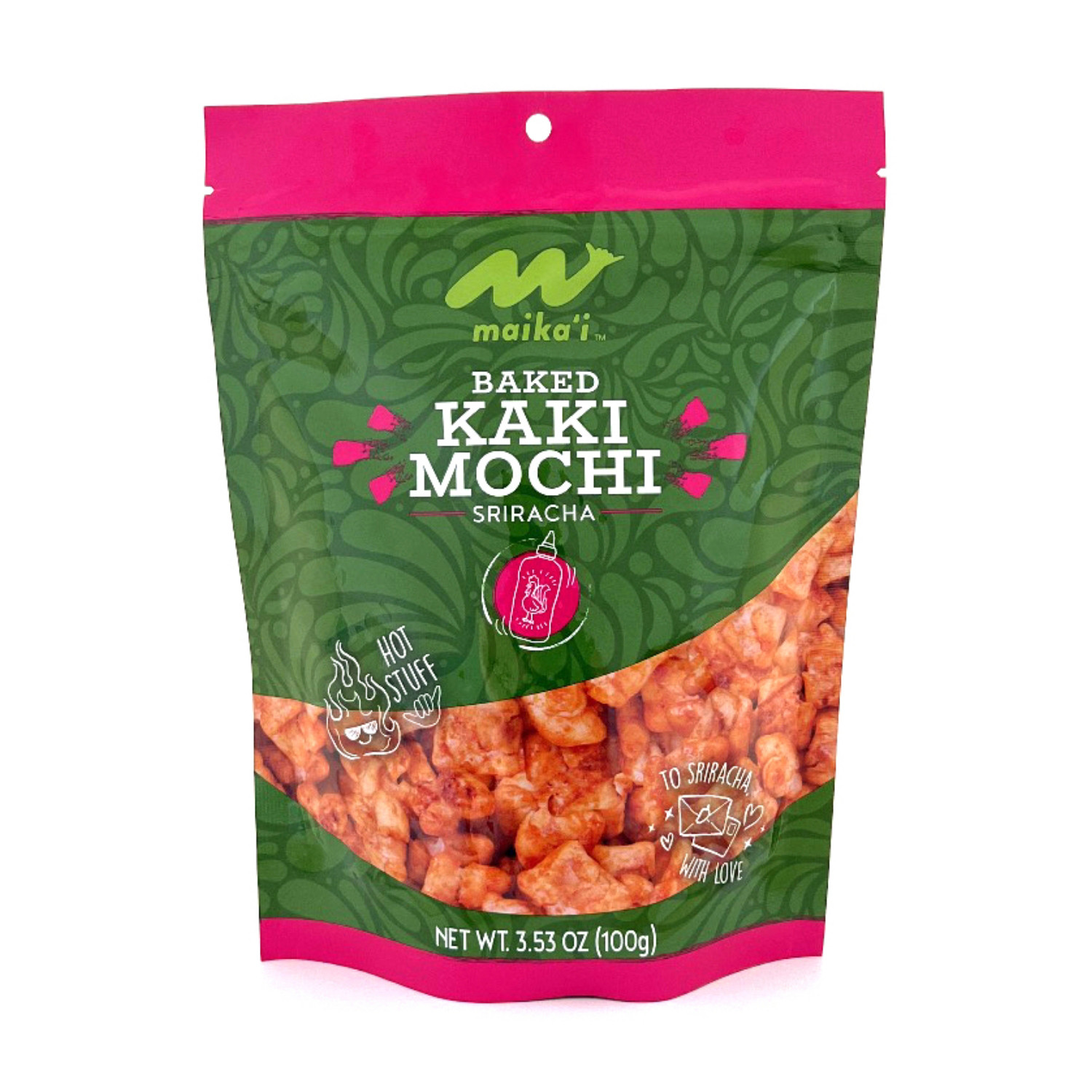 Maika`i Sriracha Baked Kaki Mochi - Foodland by Mail