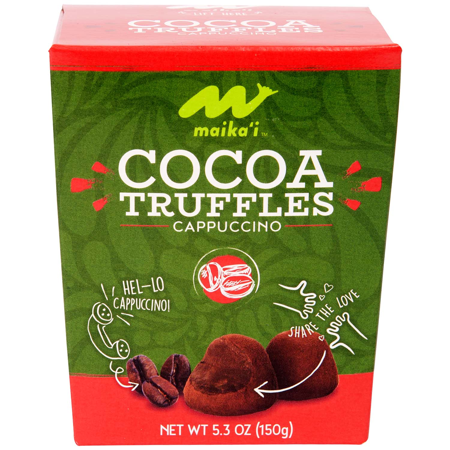 Maika`i Cappuccino Cocoa Truffles - Foodland by Mail