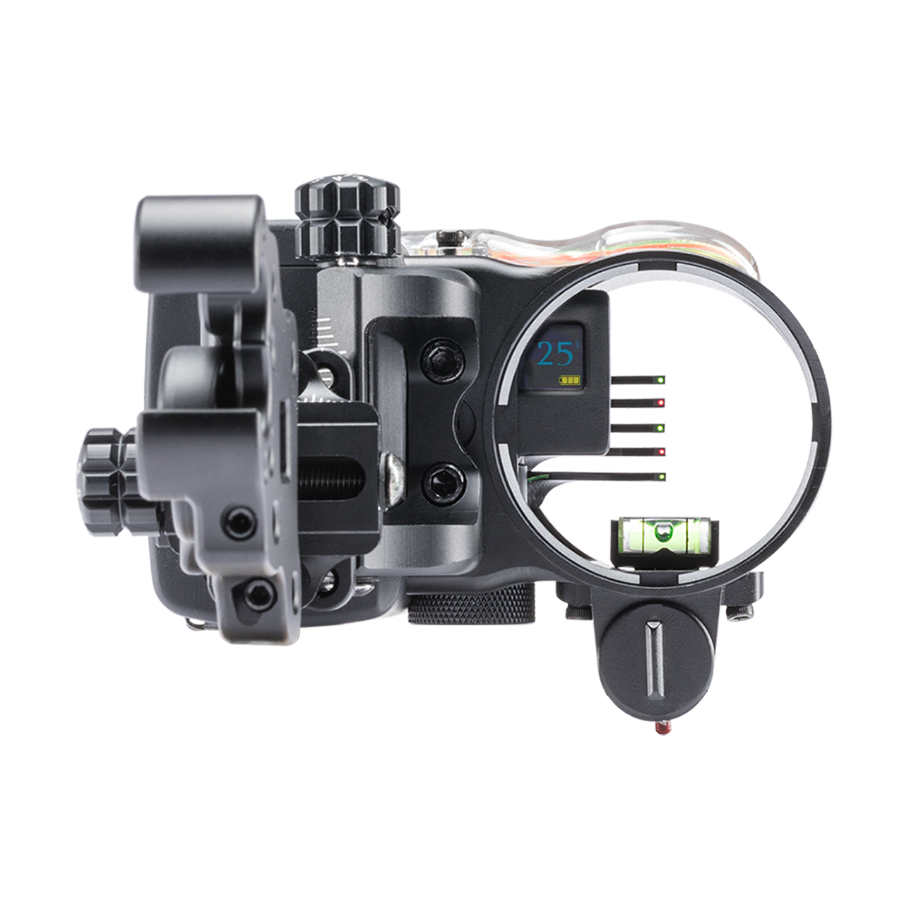 LEFT Handed 5 Pin IQ Define Digital Range Finder Archery Bow Sight IQ00357