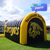 youth football inflatable tunnel  Event Entrances  full view