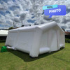 inflatable tent event side
