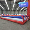 inflatable bungee run full view