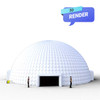 Dome Tent 66 render