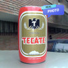 giant inflatable beer can tecate