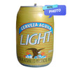 giant inflatable beer can Aguila light