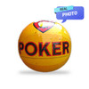 Beach ball brands Poker