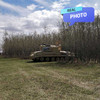 B2S6/2S6M Tunguska 2K22 SA-19 Grison inflatable tank decoy - Rear View