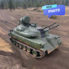 ZSU-23-4 Shilka inflatable tank decoy for sale - Rear View 8