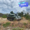 ZSU-23-4 Shilka inflatable tank decoy for sale - Rear View 2