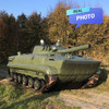 BMP-3 Inflatable dummy tank  full view