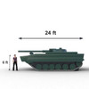 Real BMP-3 dummy tank  - Side View