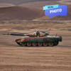 T-90  Inflatable tank for sale  in action