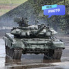 T-90  Inflatable tank for sale front view