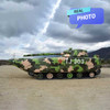 ZBD-5 Amphibious Inflatable inflatable dummy tank - Front 3