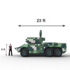 HQ-7 Radar Defense Inflatable Vehicle - Blueprint - Side View dummy himars