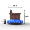 interactive inflatable size