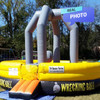 wrecking ball bounce house position