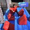 inflatable obstacle course color