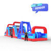 blow up obstacle course render