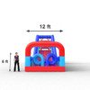 blow up obstacle course measurements