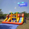 inflatable pool slide front