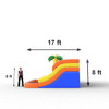 inflatable pool slide measurements