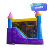 small bounce house with slide complete