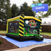 bounce houses with slides color