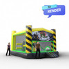 bounce houses with slides render