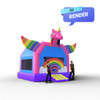 commerical bounce house render