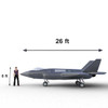 F-35 giant inflatable airplane Side Blueprint