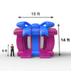 inflatable bounce house render size  view