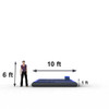 Inflatable Pit Gymnastics Size