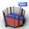Indoor Trampoline Park Equipment cage