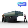 Inflatable Cargo Trailer inflatable decoys photo