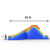 adult inflatable water slide measurement