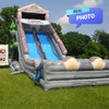 inflatable waterslide real