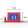 indoor bounce house measurements