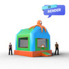 commercial bouncy house render