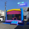 commercial bounce house slide front