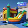 bounce house combo full view