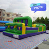 obstacle course bounce house full view