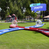 inflatable zorb ball full view