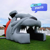 blow up tunnel Size inflatable bulldog tunnel