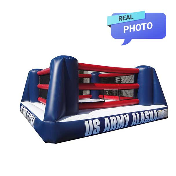 wrestling ring bounce house