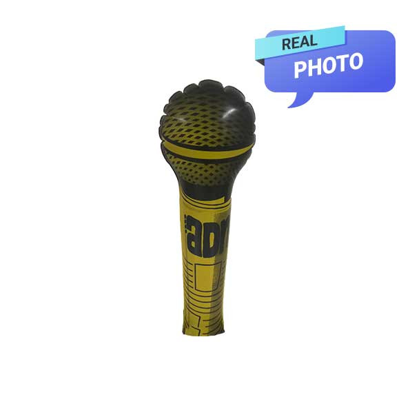 Inflatable Microphone-Shaped Pack for Sync Celebrations